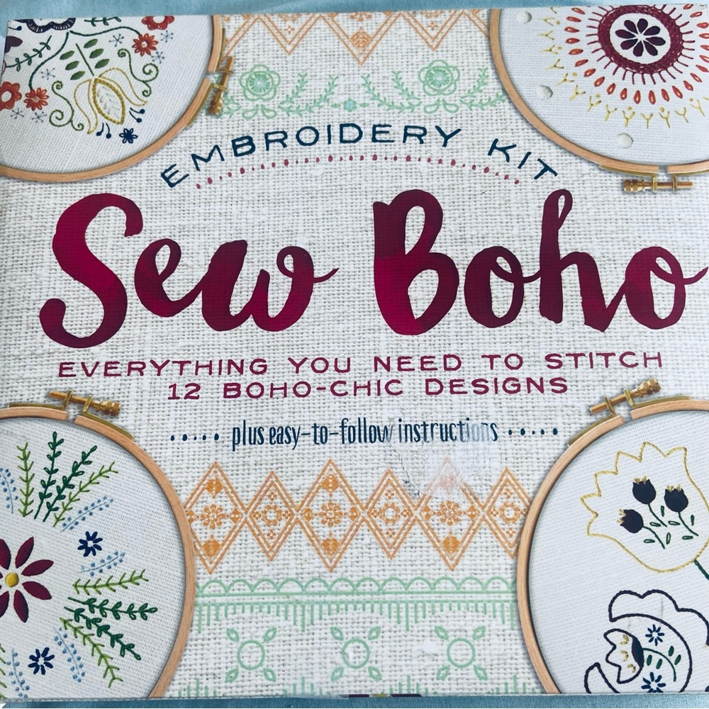 Sew Boho Embroidery Kit